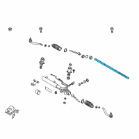 OEM Hyundai Veracruz Rack Assembly-Power Steering Gear Box Diagram - 57710-3J000