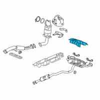 OEM Buick Heat Shield Diagram - 84408098