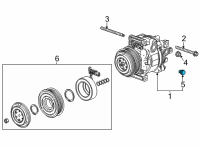 OEM Buick Encore GX Pressure Valve Diagram - 95462797