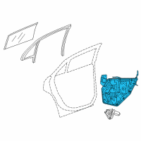 OEM 2020 Chrysler 300 Panel-Carrier Plate Diagram - 68103998AA