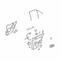 OEM Cadillac STS Bulb Diagram - 19115808