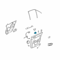 OEM 2006 Cadillac STS Window Switch Diagram - 25746449