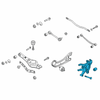 OEM 2018 Kia Sedona Carrier Assembly-Rear Axle Diagram - 52710A9000