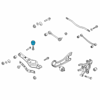 OEM Bumper Rubber Diagram - 55348A9000
