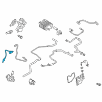 OEM 2013 Ford Fusion Upper Oxygen Sensor Diagram - BL3Z-9F472-C