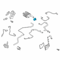 OEM 2020 Ford Mustang Reservoir Assembly Diagram - GU5Z-9D653-C