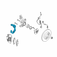 OEM 2005 Ford Focus Support Diagram - 6S4Z-2B292-A