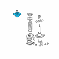 OEM Chevrolet Equinox Mount Diagram - 15842946