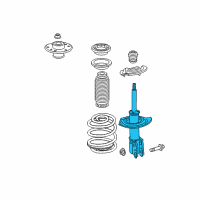 OEM 2009 Chevrolet Equinox Strut Diagram - 19208308