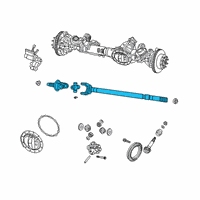 OEM Ram 3500 Universal Joint Hardware Kit Diagram - 68449570AA