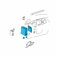 OEM Toyota Junction Block Diagram - 82730-0C420