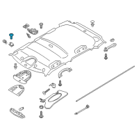OEM 2010 BMW 535i GT Oval-Head Screw With Anti-Rotation Lock Diagram - 51-21-7-061-955