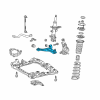 OEM Scion Lower Control Arm Diagram - 48068-79018