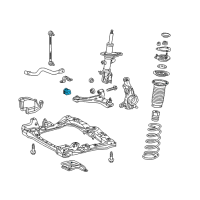 OEM 2014 Scion iQ Bushings Diagram - 48815-74030