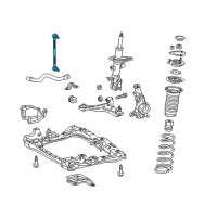 OEM 2013 Scion iQ Stabilizer Link Diagram - 48820-74010