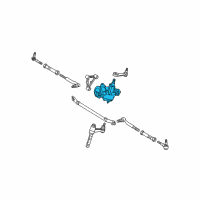 OEM Ford F-250 HD Gear Assembly Diagram - F75Z-3504-CBRM