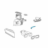 OEM 2004 Lexus IS300 Hose, Air, NO.1 Diagram - 17341-46210