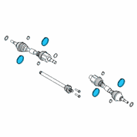 OEM Axle Assembly Clamp Diagram - DV6Z-3B478-A