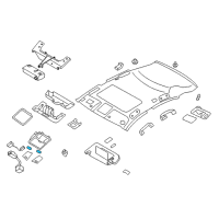 OEM 2012 Infiniti M56 Bulb Diagram - 26282-JK00A