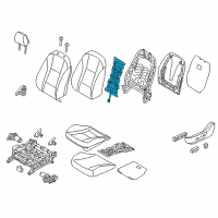 OEM Hyundai Elantra GT Heater-Front Seat Back Diagram - 88390-A5100