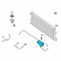 OEM 2019 Ford F-350 Super Duty Reservoir Diagram - HC3Z-8A080-B