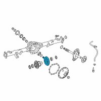 OEM 2019 Nissan NV3500 Gear Set-Final Drive Diagram - 38100-1PA0A