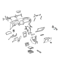 OEM 2000 Toyota Corolla Bulb Diagram - 90011-01014