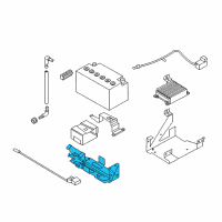 OEM BMW 535d xDrive Holder Diagram - 61-21-7-592-919