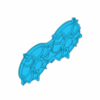 OEM Nissan Motor Assy-Fan & Shroud Diagram - 21481-ZX52A