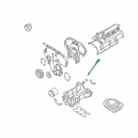 OEM Nissan Gauge-Oil Level Diagram - 11140-ZK60A