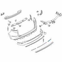 OEM 2018 Ford Edge Reflector Diagram - FT4Z-15A448-A