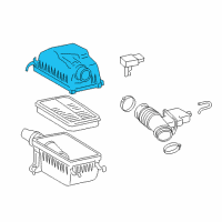 OEM 2010 Toyota Tundra Upper Cover Diagram - 17705-0S021