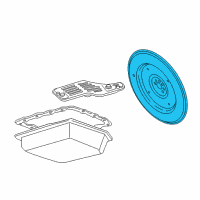 OEM 2020 Ford Explorer Drive Plate Diagram - JR3Z-6375-A