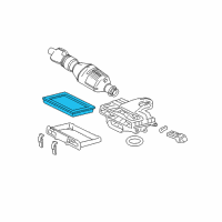 OEM Ford F-350 Super Duty Element Diagram - 4L3Z-9601-BA