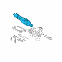 OEM 2005 Ford Expedition Tube Assembly Diagram - 5L7Z-9F721-AA