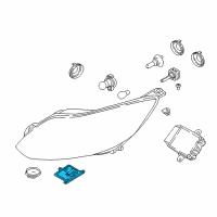 OEM 2017 Ford Focus Ballast Diagram - BM5Z-13C170-A