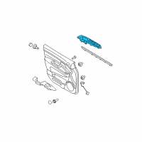 OEM Kia Power Window Main Switch Assembly Diagram - 935701D2003W