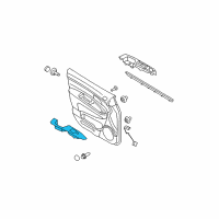 OEM Kia Rondo Power Window Assist Switch Assembly Diagram - 935751D0003W