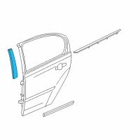 OEM 2005 Pontiac G6 Applique Diagram - 15233634