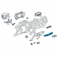 OEM Cadillac Display System Diagram - 84496164