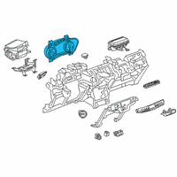 OEM 2020 Cadillac XT4 Cluster Diagram - 84645910