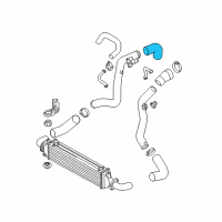 OEM 2014 Hyundai Genesis Coupe Hose-INTERCOOLER Inlet A Diagram - 28281-2C101