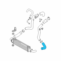 OEM 2014 Hyundai Genesis Coupe Hose-INTERCOOLER Outlet Diagram - 28286-2C100