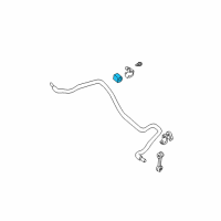 OEM 2008 BMW Z4 Stabilizer Rubber Mounting Diagram - 33-55-1-138-104