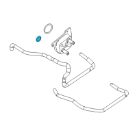 OEM Nissan Rogue Seal-O Ring Diagram - 15066-3RC0B