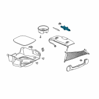 OEM 2000 Buick Park Avenue Jack Asm Diagram - 25737070