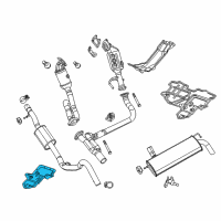 OEM 2018 Jeep Wrangler Shield-Heat Diagram - 68296837AA