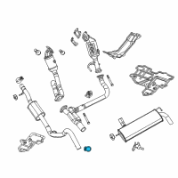 OEM Jeep Clamp-Exhaust Diagram - 68334693AA