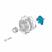 OEM 2013 BMW 550i Voltage Regulator Diagram - 12-31-7-603-776