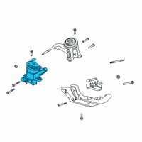 OEM 2020 Ford Explorer Side Mount Diagram - L1MZ-6028-M